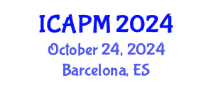 International Conference on Applied Physics and Mathematics (ICAPM) October 24, 2024 - Barcelona, Spain