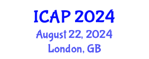 International Conference on Applied Physics (ICAP) August 22, 2024 - London, United Kingdom