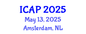 International Conference on Applied Physics (ICAP) May 13, 2025 - Amsterdam, Netherlands