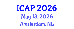 International Conference on Applied Physics (ICAP) May 13, 2026 - Amsterdam, Netherlands