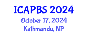 International Conference on Applied Psychology and Behavioral Sciences (ICAPBS) October 17, 2024 - Kathmandu, Nepal