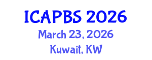 International Conference on Applied Psychology and Behavioral Sciences (ICAPBS) March 23, 2026 - Kuwait, Kuwait International Conference on Applied Psychology and Behavioral Sciences (ICAPBS) March 23, 2026 - Kuwait, Kuwait