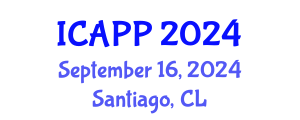 International Conference on Applied Psychology and Psychoanalysis (ICAPP) September 16, 2024 - Santiago, Chile