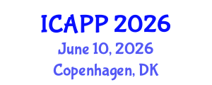 International Conference on Applied Psychology and Psychoanalysis (ICAPP) June 10, 2026 - Copenhagen, Denmark