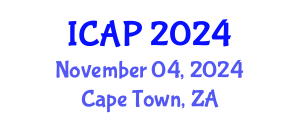 International Conference on Applied Psychology (ICAP) November 04, 2024 - Cape Town, South Africa