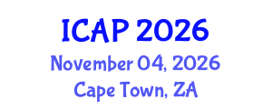 International Conference on Applied Psychology (ICAP) November 04, 2026 - Cape Town, South Africa