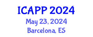 International Conference on Applied Psychology (ICAPP) May 23, 2024 - Barcelona, Spain