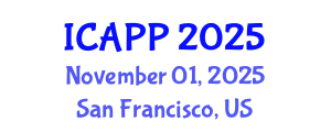 International Conference on Applied Psychology (ICAPP) November 01, 2025 - San Francisco, United States