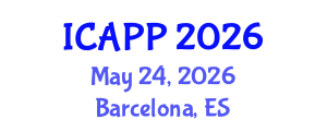 International Conference on Applied Psychology (ICAPP) May 24, 2026 - Barcelona, Spain