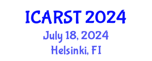 International Conference on Applied Radiation Science and Technology (ICARST) July 18, 2024 - Helsinki, Finland