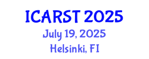 International Conference on Applied Radiation Science and Technology (ICARST) July 19, 2025 - Helsinki, Finland