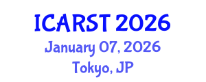 International Conference on Applied Radiation Science and Technology (ICARST) January 07, 2026 - Tokyo, Japan