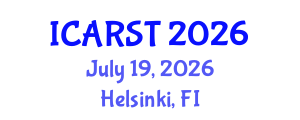 International Conference on Applied Radiation Science and Technology (ICARST) July 19, 2026 - Helsinki, Finland