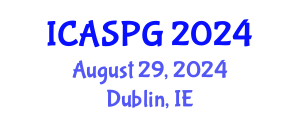 International Conference on Applied Seismology and Petroleum Geology (ICASPG) August 29, 2024 - Dublin, Ireland