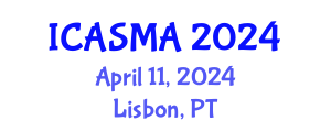 International Conference on Applied Simulation, Modelling and Analysis (ICASMA) April 11, 2024 - Lisbon, Portugal
