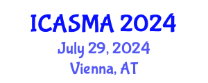 International Conference on Applied Simulation, Modelling and Analysis (ICASMA) July 29, 2024 - Vienna, Austria