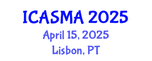 International Conference on Applied Simulation, Modelling and Analysis (ICASMA) April 15, 2025 - Lisbon, Portugal
