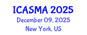 International Conference on Applied Simulation, Modelling and Analysis (ICASMA) December 09, 2025 - New York, United States