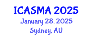 International Conference on Applied Simulation, Modelling and Analysis (ICASMA) January 28, 2025 - Sydney, Australia