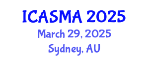 International Conference on Applied Simulation, Modelling and Analysis (ICASMA) March 29, 2025 - Sydney, Australia