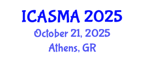 International Conference on Applied Simulation, Modelling and Analysis (ICASMA) October 21, 2025 - Athens, Greece