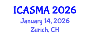 International Conference on Applied Simulation, Modelling and Analysis (ICASMA) January 14, 2026 - Zurich, Switzerland