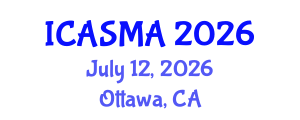 International Conference on Applied Simulation, Modelling and Analysis (ICASMA) July 12, 2026 - Ottawa, Canada