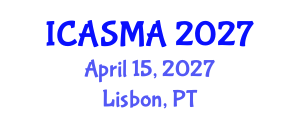 International Conference on Applied Simulation, Modelling and Analysis (ICASMA) April 15, 2027 - Lisbon, Portugal International Conference on Applied Simulation, Modelling and Analysis (ICASMA) April 15, 2027 - Lisbon, Portugal
