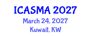International Conference on Applied Simulation, Modelling and Analysis (ICASMA) March 24, 2027 - Kuwait, Kuwait International Conference on Applied Simulation, Modelling and Analysis (ICASMA) March 24, 2027 - Kuwait, Kuwait