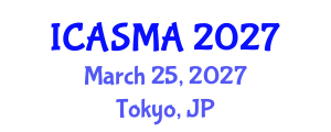 International Conference on Applied Simulation, Modelling and Analysis (ICASMA) March 25, 2027 - Tokyo, Japan International Conference on Applied Simulation, Modelling and Analysis (ICASMA) March 25, 2027 - Tokyo, Japan