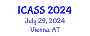 International Conference on Applied Social Science (ICASS) July 29, 2024 - Vienna, Austria