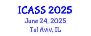 International Conference on Applied Spatial Statistics (ICASS) June 24, 2025 - Tel Aviv, Israel