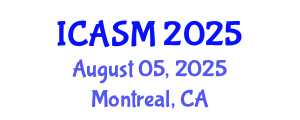 International Conference on Applied Sport Management (ICASM) August 05, 2025 - Montreal, Canada
