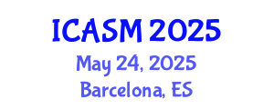 International Conference on Applied Sport Management (ICASM) May 24, 2025 - Barcelona, Spain