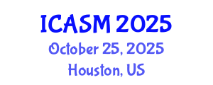 International Conference on Applied Sport Management (ICASM) October 25, 2025 - Houston, United States
