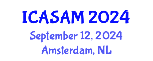 International Conference on Applied Statistics, Analysis and Modeling (ICASAM) September 12, 2024 - Amsterdam, Netherlands