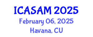 International Conference on Applied Statistics, Analysis and Modeling (ICASAM) February 06, 2025 - Havana, Cuba