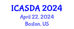 International Conference on Applied Statistics and Data Analytics (ICASDA) April 22, 2024 - Boston, United States