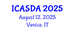 International Conference on Applied Statistics and Data Analytics (ICASDA) August 12, 2025 - Venice, Italy