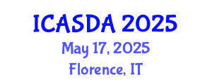 International Conference on Applied Statistics and Data Analytics (ICASDA) May 17, 2025 - Florence, Italy