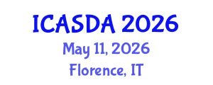 International Conference on Applied Statistics and Data Analytics (ICASDA) May 11, 2026 - Florence, Italy