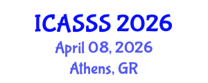 International Conference on Applied Statistics and Statistical Science (ICASSS) April 08, 2026 - Athens, Greece