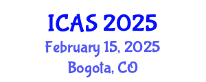 International Conference on Applied Statistics (ICAS) February 15, 2025 - Bogota, Colombia