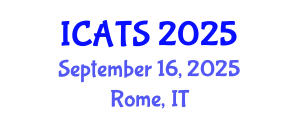 International Conference on Applied Theatre Studies (ICATS) September 16, 2025 - Rome, Italy