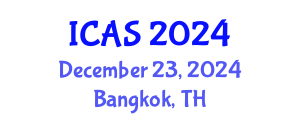 International Conference on Aquaculture and Fisheries (ICAS) December 23, 2024 - Bangkok, Thailand