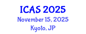 International Conference on Aquaculture and Fisheries (ICAS) November 15, 2025 - Kyoto, Japan