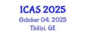 International Conference on Aquaculture and Fisheries (ICAS) October 04, 2025 - Tbilisi, Georgia