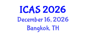 International Conference on Aquaculture and Fisheries (ICAS) December 16, 2026 - Bangkok, Thailand International Conference on Aquaculture and Fisheries (ICAS) December 16, 2026 - Bangkok, Thailand