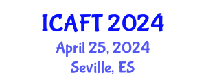 International Conference on Aquaculture and Fisheries Technology (ICAFT) April 25, 2024 - Seville, Spain