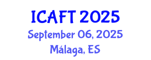 International Conference on Aquaculture and Fisheries Technology (ICAFT) September 06, 2025 - Málaga, Spain